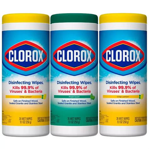 Free delivery for many products! Clorox Disinfecting Wipes Value Pack, Bleach Free Cleaning ...