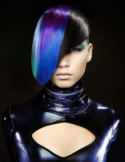 Futuristic Hairstyle Nick Stensonnew York Ny Futuristic Look Future