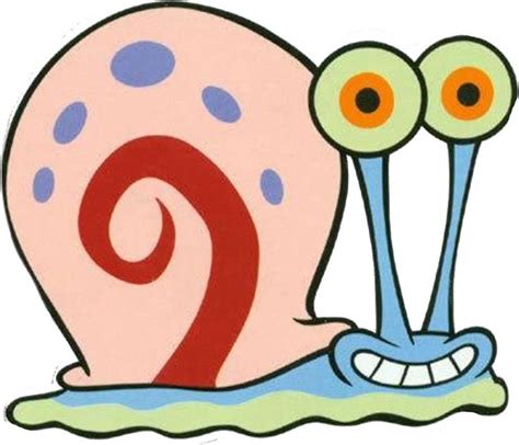 Gary The Snail Spongebob Sticker By Charlie Blue In 2021 Spongebob