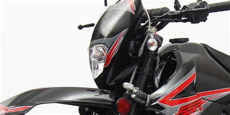 At first glance, the sr looks like a close facsimile of honda 's crf250x, aluminum chassis and all. SSR Motorsports XF250