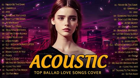 New English Acoustic Songs Cover 2022 Top Ballad Acoustic Love Songs