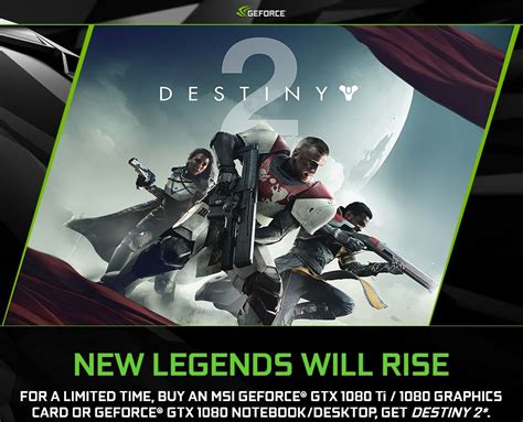Nvidia Giving Away Destiny 2 With Geforce Gtx 1080 And