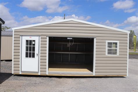 599900myrtle 12 X 20 Side Gable Metal Shed With Steel Framing