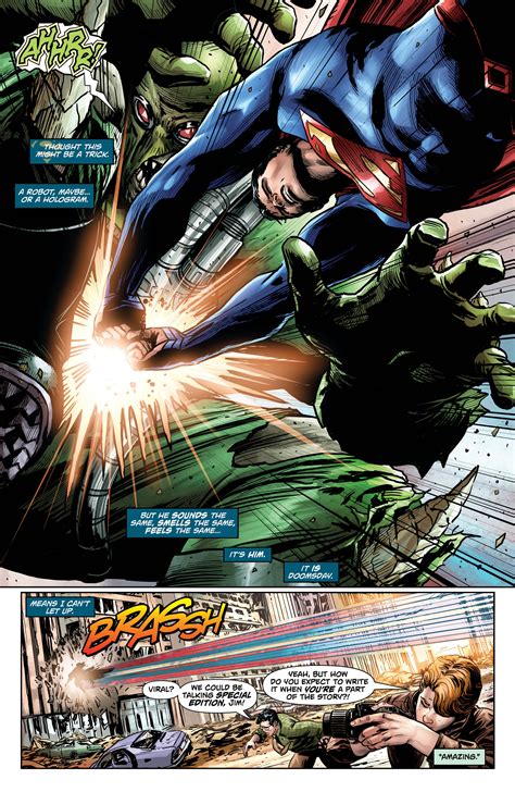 Dc Reborn Review Action Comics 958 Turns The Volume Up To Eleven In