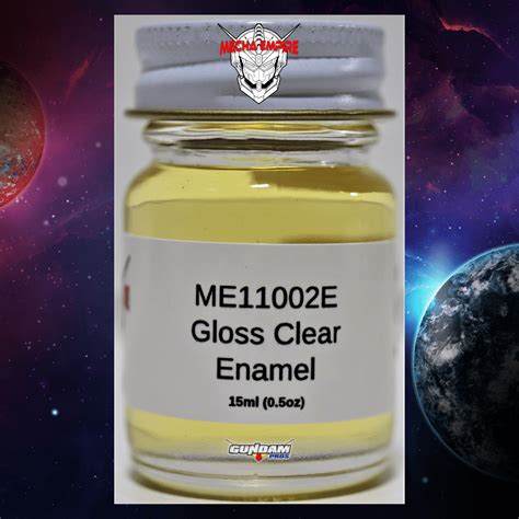 Gloss Clear Enamel 15ml Bottle Me11002e Gundam Pros