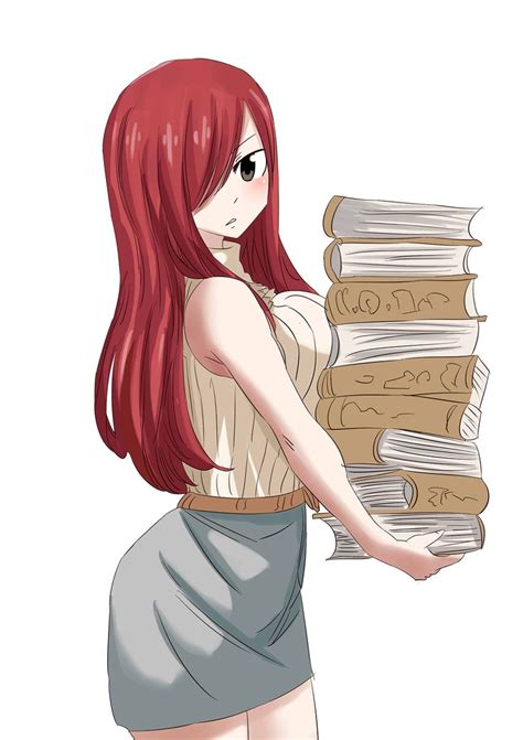 Erza Scarlet Teacher Erza Fairy Tail Fanart Ch U Erza