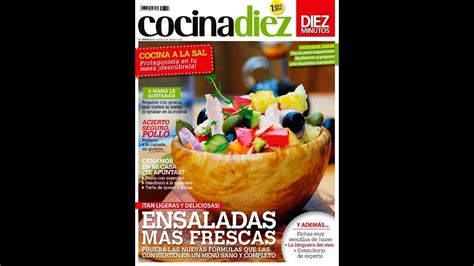 Su caracterización y reflexiones para la educación ambiental. revista cocina diez españa ensaladas frescas - YouTube