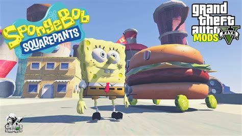 Spongebob Squarepants Bikini Downtown Gta 5 Mods Youtube