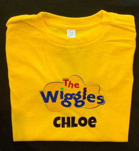 The Wiggles Shirt Wiggle Shirt The Wiggle Birthday Shirt Etsy