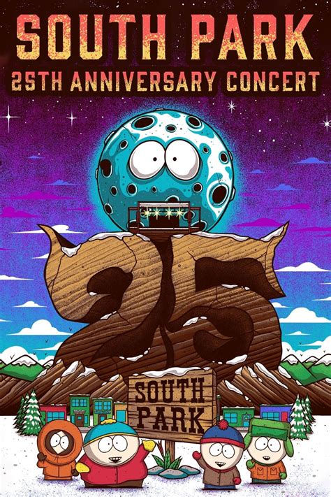 South Park The 25th Anniversary Concert 2022 Posters — The Movie