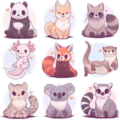Naomi Lord On Instagram 💕 I Need To Draw More Kawaii Animals 💕