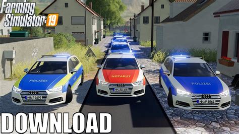 Ls19 Der Beste Polizei Mod Für Dich Zum Download 😍 Audi S4
