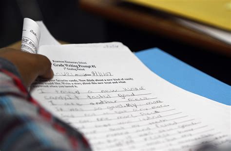 Students In Grades 4 7 Will Take Writing Test On Paper Sun Sentinel