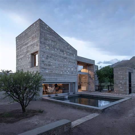 Modern Stone House