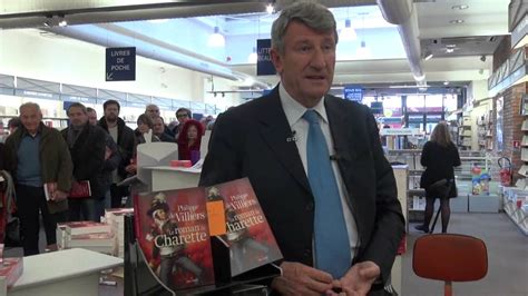 Philippe de villiers prédit l'élimination de fillon. Philippe de Villiers signe "Le Roman de Charette" - YouTube