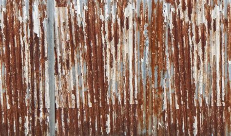 Free Texture Undulating Rusty Iron Panel 1 Rusted Metal Lugher