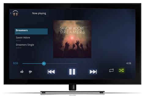 This amazing app from google has a widget that you can add to your lock screen and is capable of listening to and identifying music playing in the room or around you instantly. Google Music App Debuts on Google TV with Cloud Streaming