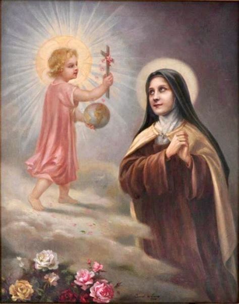 Pin By Solange Ltaif On Saints Child Jesus Catholic Images St Therese