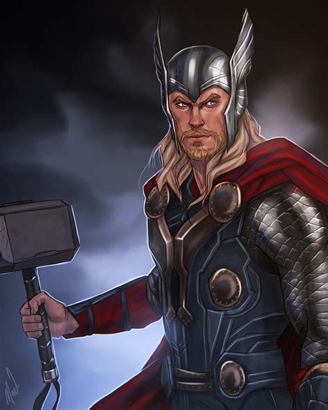 Thor By Merwild On Deviantart