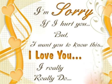 I Am Sorry If I Hurt You But I Love You Pictures Photos And Images