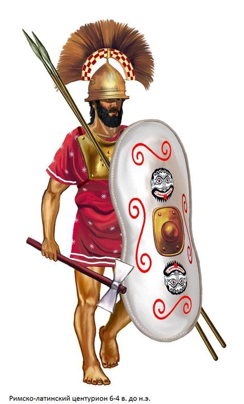 Samnite Warrior 4 3 Century Bc Classical Era Ancient Rome