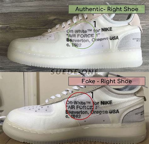 Shame Morbidity Shocking Nike Air Force 1 Low Off White Fake Vs Real