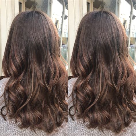 Hazelnut Hues My Client Tried To Ombr Her Own Hair I Used