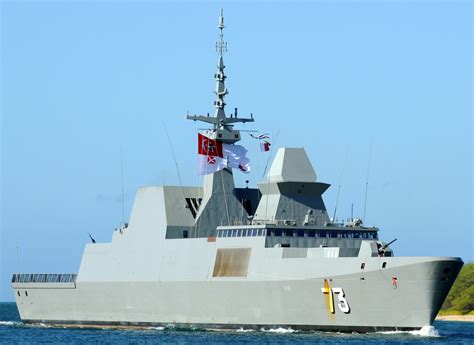 Rss Supreme 73 A Stealth Frigate From The Singaporean Navy 1714x1250