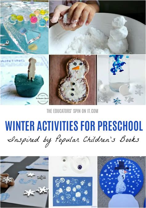 18 Fun And Easy Snow Themed Activities For Your Preschooler Winter