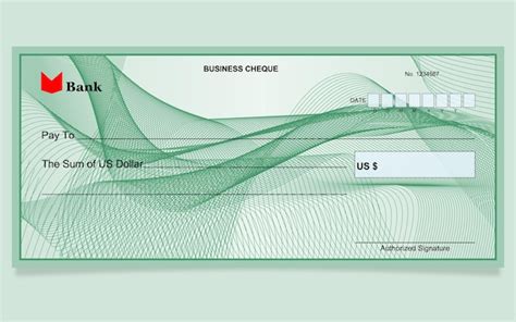 Premium Vector Bank Cheque Design Usd Guilloche Background