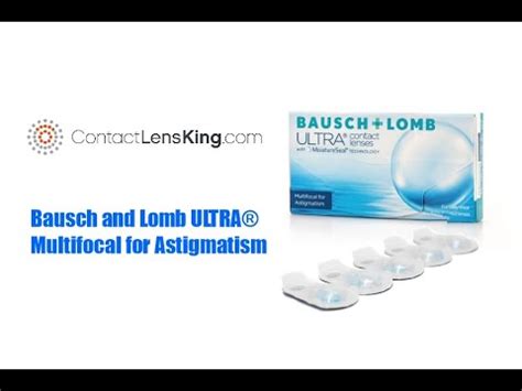 Bausch And Lomb Ultra Multifocal For Astigmatism YouTube