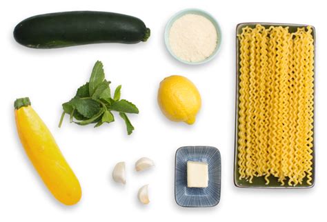 Recipe Fusilli Con Buco Pasta With Summer Squash And Mint Blue Apron