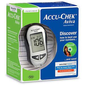 Accu Chek Aviva Plus Blood Glucose Meter Complete Kit Best Price EBay