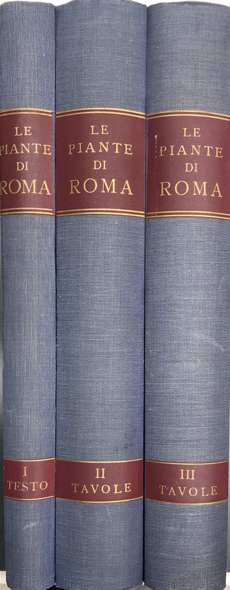 Le Piante Di Roma Libreria Antiquaria Giulio Cesare