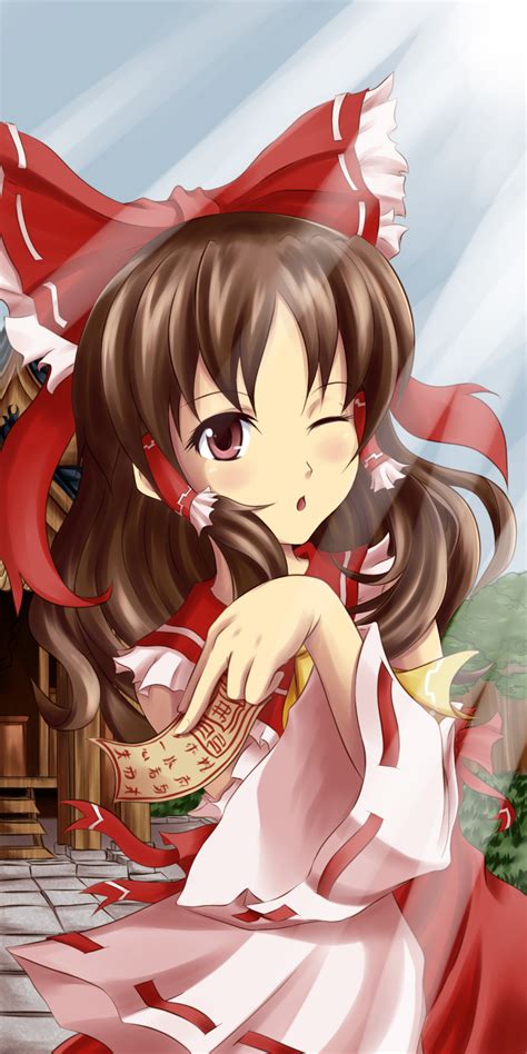 Reimu Hakurei By V Nix On Deviantart