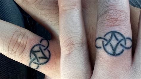 Top More Than Celtic Knot Ring Finger Tattoos Latest Tnbvietnam Edu Vn