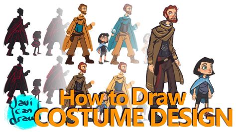 Intro To Costume Design For Concept Art Vlr Eng Br