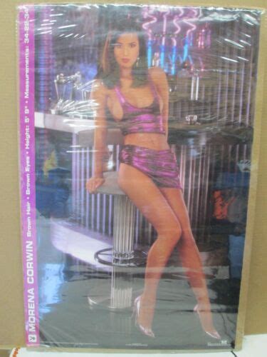 Vintage Morena Corwin Playboy Original Poster Ebay