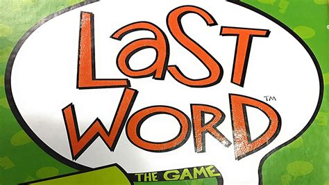 How To Play Last Word