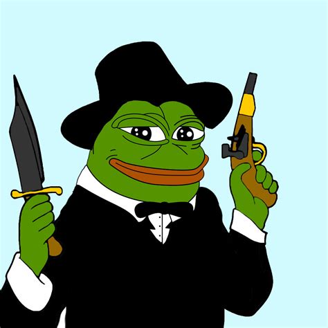 Pepe Frog Meme Gun