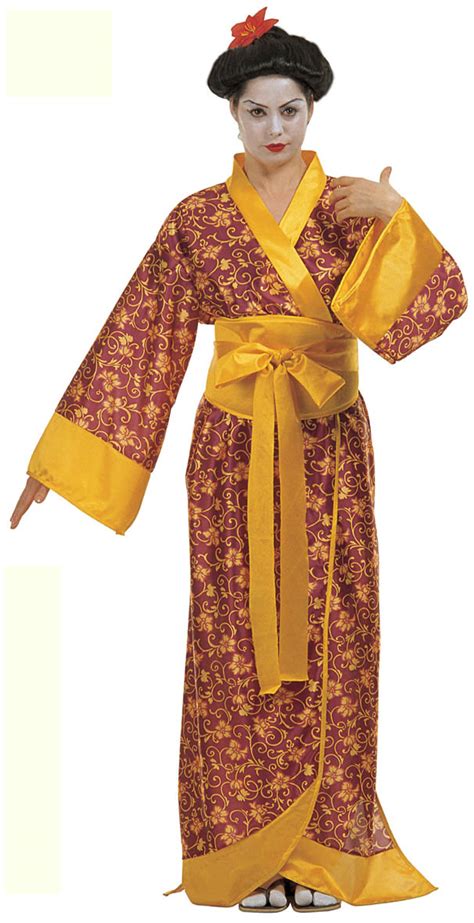 Japanese Geisha Kimono Japanese Geisha Fancy Dress Costume
