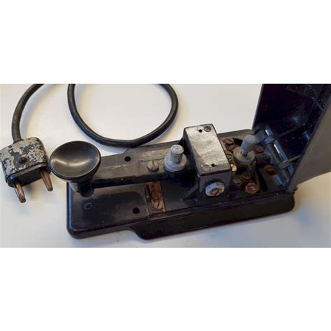 German Ww2 Military Bakelite Morse Telegraph Key Warstuffcom