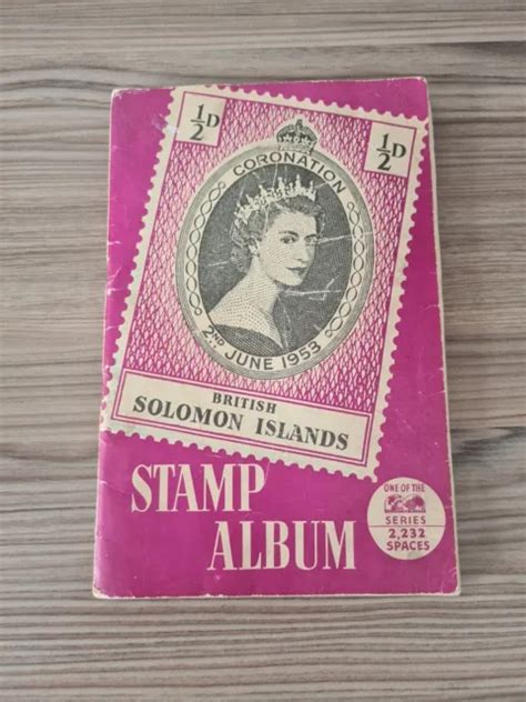 Vintage Worldwide Stamp Album Collection With Over 400 Stamps In Vgc 6
