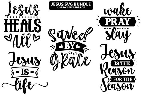 Jesus Svg Bundle Graphic By Craft Store · Creative Fabrica