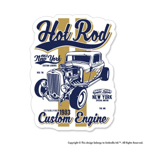 Hot Rod Custom Engine Vintage Sticker Bumper 70s 80s 1980s Etsy