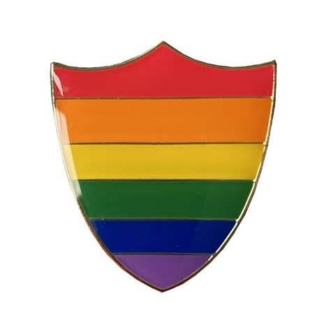 Rainbow Shield Shape