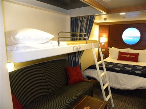 Disney Dream Deluxe Inside Cabin Pullman Bed Disney Dream Cruise Ship