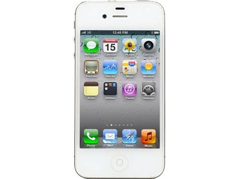 Refurbished Apple Iphone 4 Mc677lla White Verizon 16gb Cdma