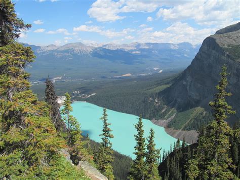 The View Of Lake Louise From The Top Of The Beehive Is A Must See When