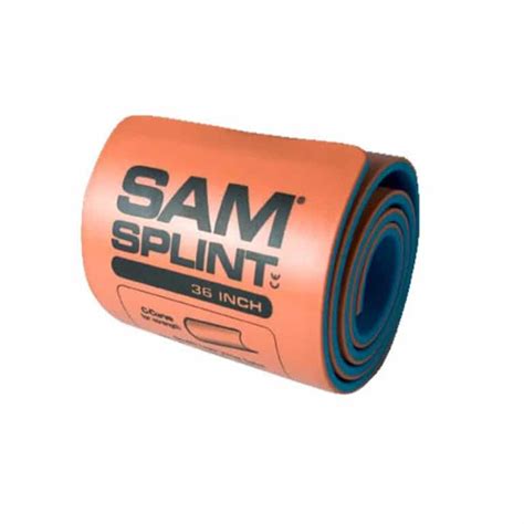 Sam Splint 36 Roll Orangeblue Coast Biomedical Equipment